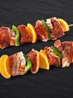 BROCHETTE DE FILET DE CANARD AIL DES OURS