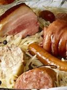 PART DE CHOUCROUTE GARNIS