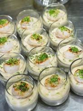 OEUF DE NOEL NOIX ST JACQ MANDARINE