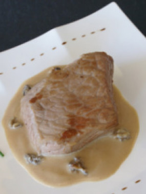 PAVE DE VEAU ECLATS MORILLES