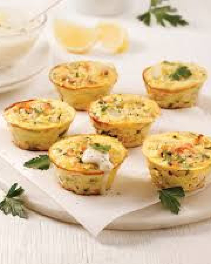 MINI SOUFFLES AU SAUMON