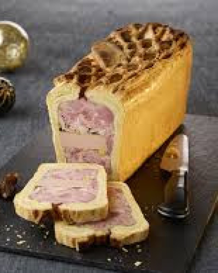 1/2 PATE EN CROUTE DE PINTADE AUX MORILLES
