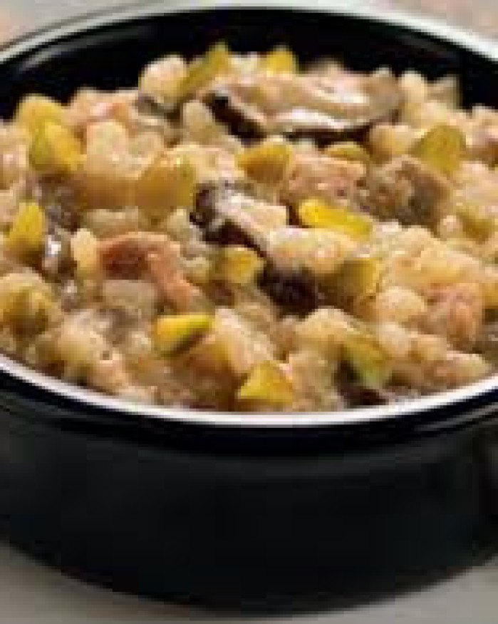 RISOTTO AU FOIE GRAS EN CASSOLETTE