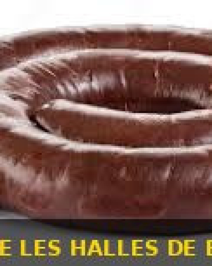 BOUDIN NOIR AU OIGNONS