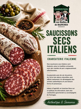 SAUCISSONSECS ITALIEN