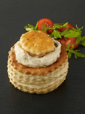VOL AU VENT* RIS DE VEAU CUISINÉ AU PORTO