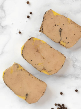 FOIE GRAS DE CANARD ENTIER MI-CUIT A LA TRANCHE